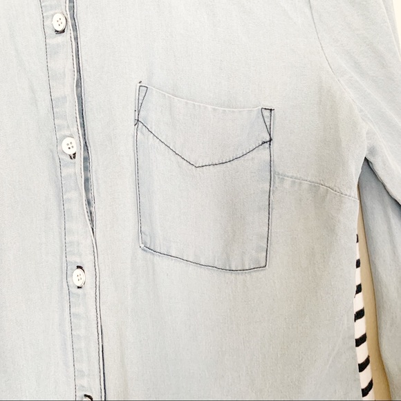 Splendid | Denim & stripe chambray - Picture 6 of 7